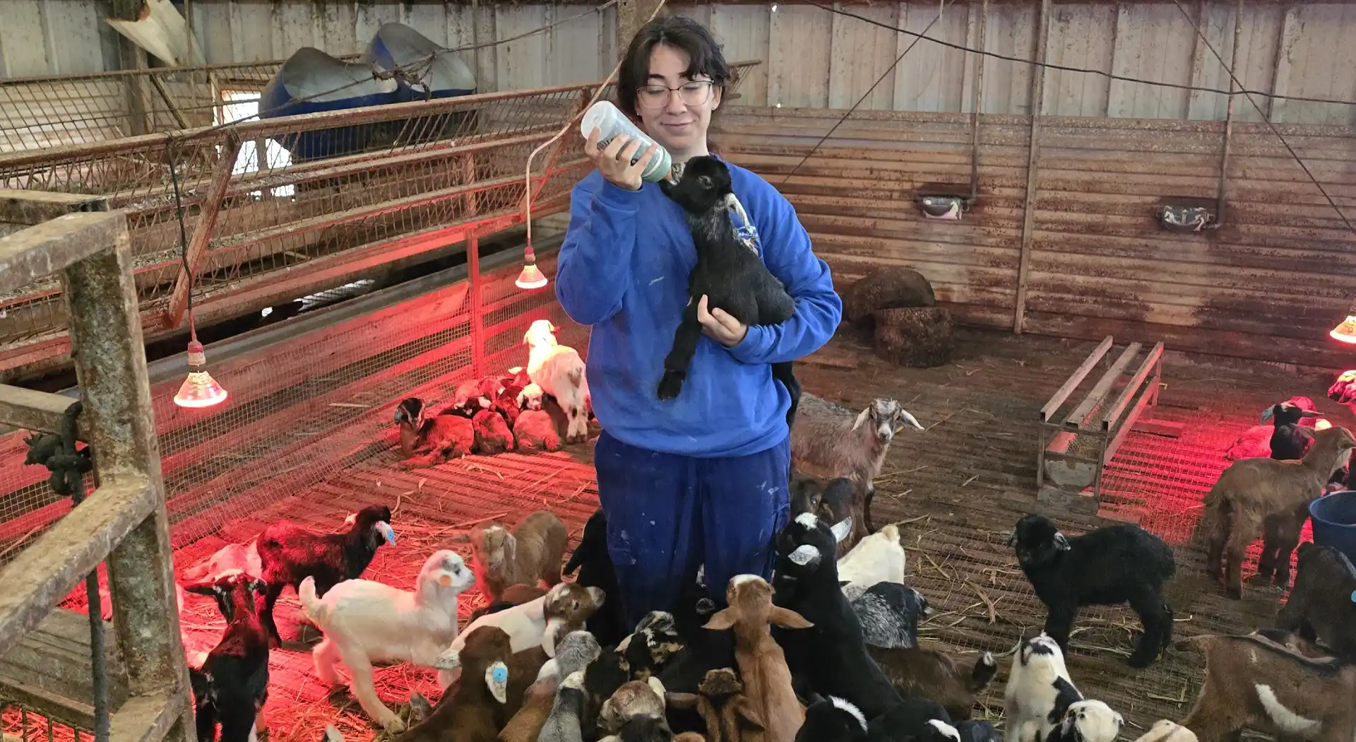 Paula Pérez ganadera propietaria Granja Los Lirios